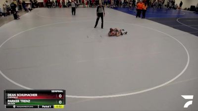 72B Semifinal - Parker Trenz, Becker vs Dean Schumacher, Chatfield