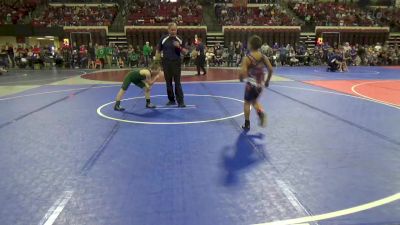 78 lbs Cons. Round 1 - Landon Doyle, Ennis Wrestling vs Marcellus Pancich, Darkhorse Wrestling Club