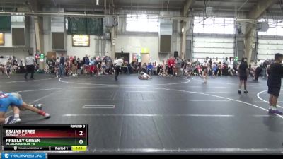 76 lbs Round 3 (6 Team) - Presley Green, PA Alliance Blue vs Esaias Perez, Rampage