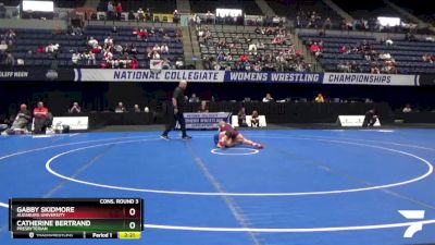 123 lbs Cons. Round 3 - Gabby Skidmore, Augsburg University vs Catherine Bertrand, Presbyterian