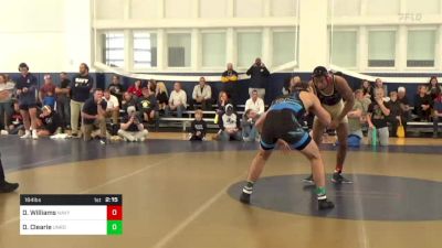 184 lbs Round Of 32 - Daniel Williams, Navy vs Drew Clearie, Unrostered