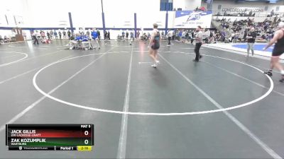 184 lbs Cons. Round 3 - Zak Kozumplik, Wartburg vs Jack Gillis, UW-LaCrosse-UnAtt