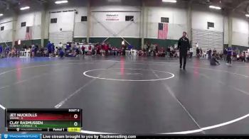 120 lbs Round 1 (16 Team) - Jet Nuckolls, Wahoo vs Clay Rasmussen, Kearney Catholic