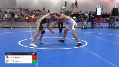 197 lbs Semifinal - Jake Woodley, Oklahoma vs Christian Brunner, Purdue