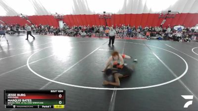 138 lbs Cons. Round 3 - Jesse Burg, Wisconsin vs Marquis Bates, Brown Deer Jr Falcons Wrestling Club