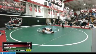 160 lbs 3rd Place Match - Ivan Natceli, Chaparral vs Gabriel Flores, Cathedral City