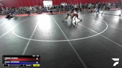 138 lbs Champ. Round 1 - Creed Mursu, MN vs Dana Wickson, IL