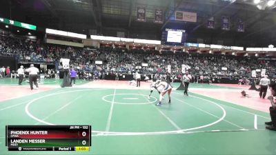 132 lbs Quarterfinal - Landen Messer, MOE1 vs Phoenix Hunter, CPWA