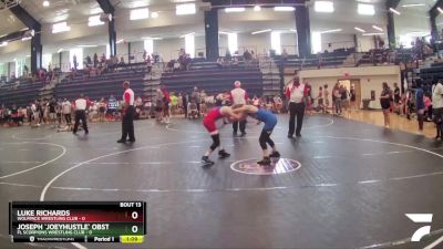 100 lbs Round 2 - Joseph `JoeyHustle` Obstaculo, FL Scorpions Wrestling Club vs Luke Richards, Wolfpack Wrestling Club