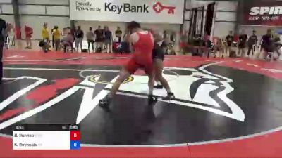 82 kg Round Of 32 - Blaise Ronnau, Wyoming vs Kevin Reynolds, Viking Wrestling Club (IA)