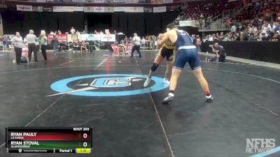 5A 215 lbs Quarterfinal - Ryan Pauly, La Cueva vs Ryan Stoval, Alamogordo