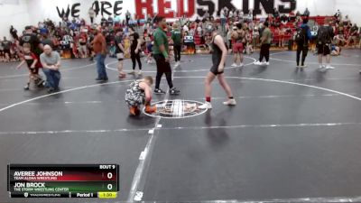 115 lbs Round 1 - Jon Brock, The Storm Wrestling Center vs Averee Johnson, Team Aloha Wrestling