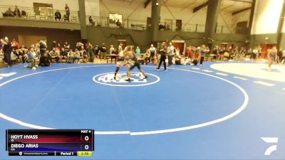 132 lbs Champ. Round 2 - Hoyt Hvass, ID vs Diego Arias, CA