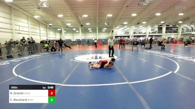 66 lbs Consi Of 16 #2 - Roman Grenier, None vs Cooper Bouchard, Burrillville Lightening WC