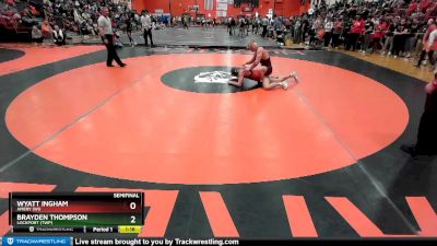 182 lbs Semifinal - Brayden Thompson, LOCKPORT (Twp) vs Wyatt Ingham, AMERY (WI)