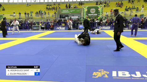 NILVANDO RODRIGUES SANTOS vs JACOB SILVA PAULSEN 2024 Brasileiro Jiu-Jitsu IBJJF