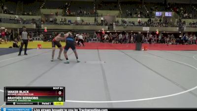 160 lbs Round 4 - Brayden Berinobis, Immortal Athletics WC vs Waker Black, Big Game Wrestling Club