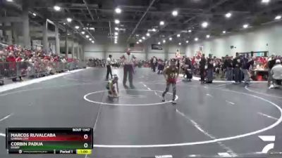 61 lbs Cons. Round 1 - Marcos Ruvalcaba, Garden City vs Corbin Padua, Derby