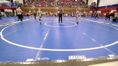 70-73 lbs Semifinal - Cooper Price, Tahlequah Wrestling Club vs Hayes Daniel, Honey Badgers Wrestling Club