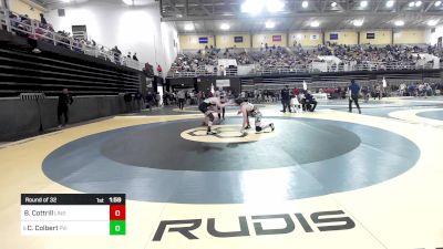 190 lbs Round Of 32 - Brody Cottrill, Linsly School vs Cash Colbert, Paul VI