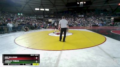 4A 144 lbs Semifinal - Jordan Tobias, Chiawana vs Joe Sullivan, Tahoma