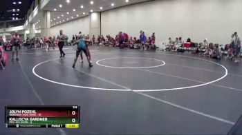 114 lbs Round 4 (10 Team) - Jolyn Pozehl, Nebraska Tidal Wave vs Kalliscya Gardner, Peg Leg Legion