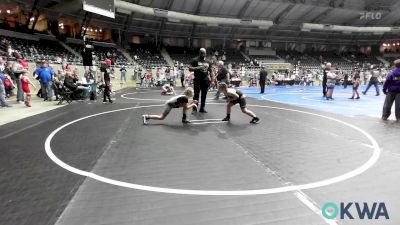 83 lbs Semifinal - Libby Ryan, Broken Arrow Wrestling Club vs Parker McSperitt, Geary Youth Wrestling