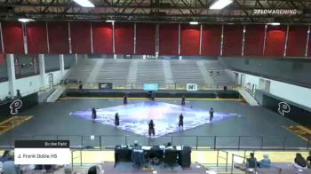 J. Frank Dobie HS at 2021 TCGC Color Guard Area Finale - South