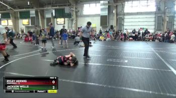 52 lbs Round 5 (6 Team) - Ryley Herwig, Warhawks vs Jackson Wells, Terps Xtreme