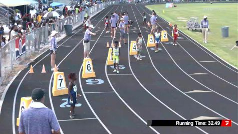 Youth Boys' 200m, Semi-Finals 6 - Age under 8