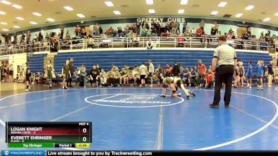 75 lbs Placement (4 Team) - Everett Ehringer, Floyd vs Logan Knight, Indiana Creek