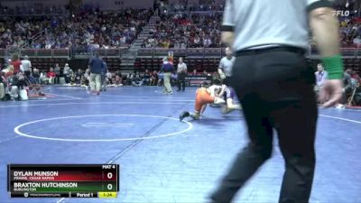 3A-106 lbs Cons. Semi - Dylan Munson, Prairie, Cedar Rapids vs Braxton Hutchinson, Burlington