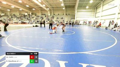 126 lbs Rr Rnd 1 - Mason Irwin, Claws Ohio Red vs Rocco Gaudious Jr, Elite NJ HS Red