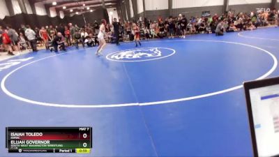 92 lbs Round 4 - Isaiah Toledo, NWWC vs Elijah Governor, South West Washington Wrestling Club