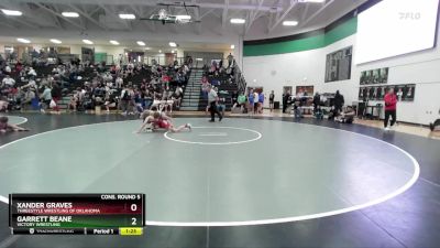 126 lbs Cons. Round 5 - Garrett Beane, Victory Wrestling vs Xander Graves, Threestyle Wrestling Of Oklahoma