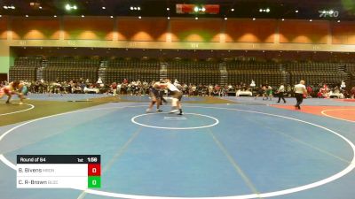 285 lbs Round Of 64 - Bridger Bivens, Meridian vs Caleb Ramsey-Brown, Boulder City