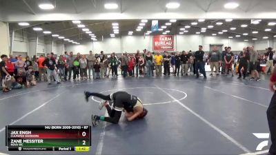 87 lbs Quarterfinal - Zane Messiter, Nova WC vs Jax Engh, Culpeper Warriors