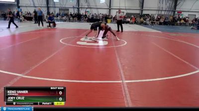 Elite 125 lbs Champ. Round 2 - Keno Vanier, Augsburg vs Joey Cruz, Iowa