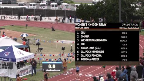 Women's 4x400m Relay Open, Finals 4