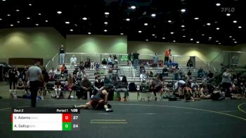 119 lbs Semis (4 Team) - Valentino Adamo, Rochester vs Alex Gallup, Brighton Orange