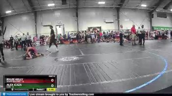 56 lbs Round 3 (6 Team) - Rylee Kelly, North Brevard vs Alex Icaza, Icon