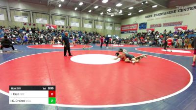 154 lbs Consi Of 16 #2 - Isaac Ceja, Firebaugh vs Silas Orozco, Stockdale