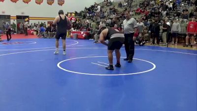 285 lbs Quarterfinal - Joey Thurston, Teays Valley vs Juan Acosta, Lowell