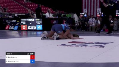 68 kg Cons 4 - Chloe Ogden, North Carolina vs London Houston, Cardinal Wrestling Club