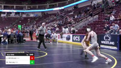 133 lbs Consi Of 16 #2 - James Whitbred, State College vs Mason Harvey, Red Lion