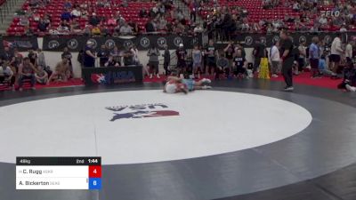 48 kg Cons 8 #2 - Camden Rugg, Askren Wrestling Academy vs Austin Bickerton, Seasons Freestyle Club