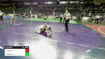 110 lbs Consolation - Ainhoa Lozano, Fightin Irish Wrestling Club vs Taryn Hodgins, Shore Thing WC