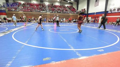 155 lbs 3rd Place - Jazielyn Whitefield, McLain Titans vs Emilie Robbins, Sallisaw