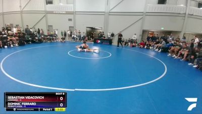 138 lbs Round 1 (16 Team) - Sebastian Vidacovich, Louisiana vs Dominic Ferraro, Pennsylvania