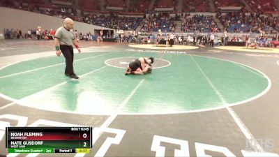6A-120 lbs Cons. Round 2 - Noah Fleming, Beaverton vs Nate Gusdorf, West Linn